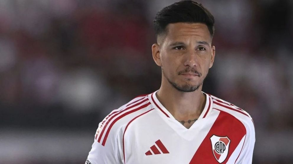 Sebastián Driussi sufre un nuevo problema físico en River Plate.