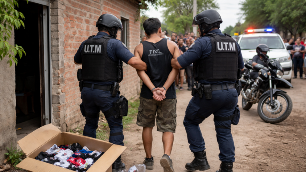 Detenido tras entrar a la casa de una vecina.