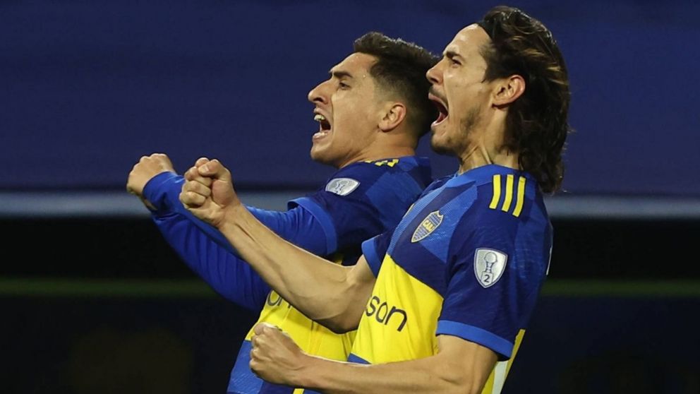 Miguel Merentiel y Edinson Cavani, podr�an volver en Boca Juniors.