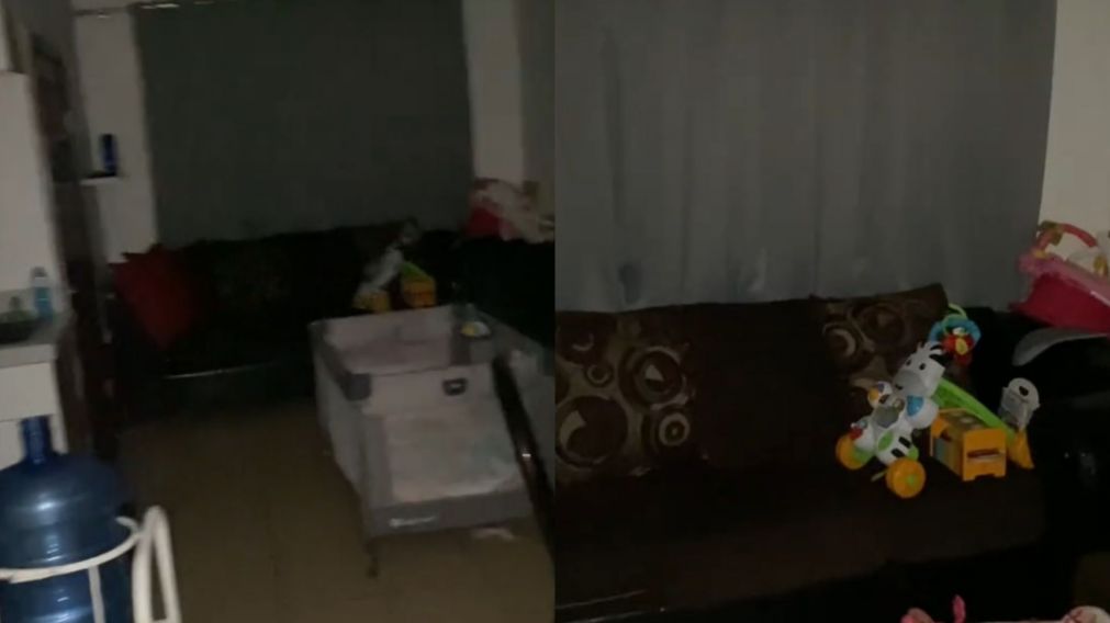 El usuario grabó el momento y lo compartió en sus redes sociailes, y el clip dejó a todos desconcertados (Captura video).