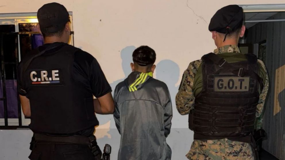 El acusado fue aprehendido por violar la medida cautelar (Gentileza Aire Digital).