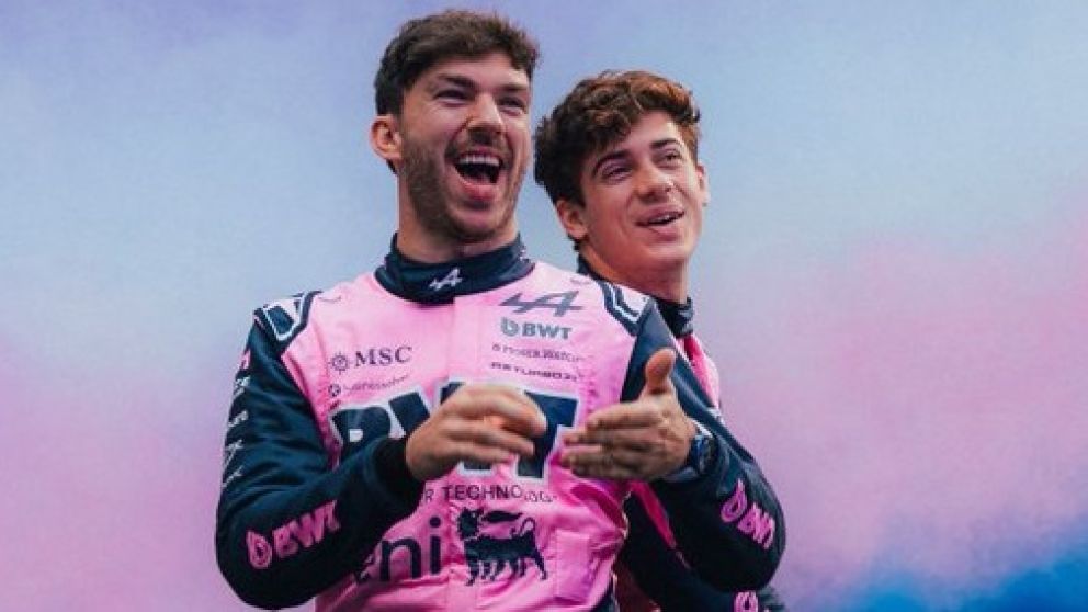 En Alpine tienen grandes expectativas para Colapinto y Gasly.