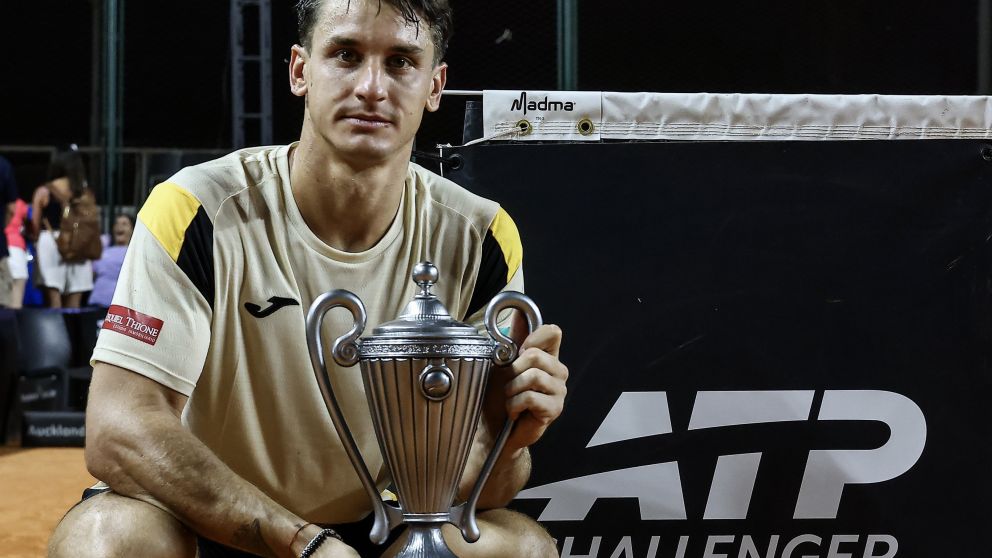 Carabelli, implacable en la final del Challenger de Rosario.