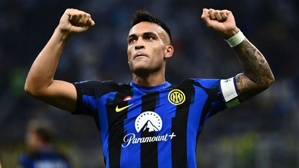 Lautaro Mart�nez, delantero del Inter de Mil�n.