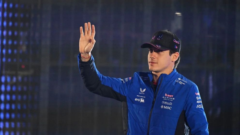 Franco Colapinto sigue con la puesta a punto de su Alpine.