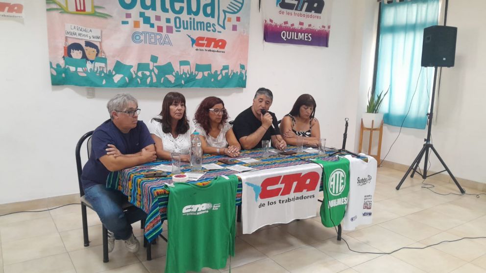 Paro y movilización: los gremios de Quilmes se plantan contra la reforma laboral