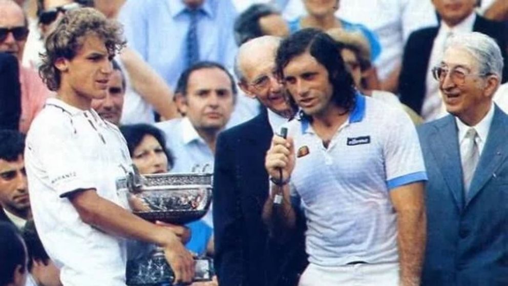 Mats Wilander reclaró que Guillermo Vilas sea considerado número 1 del mundo.