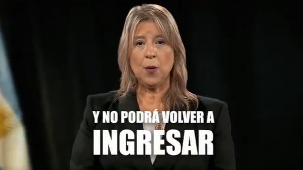 Alejandra Monteoliva, ministra de Seguridad.