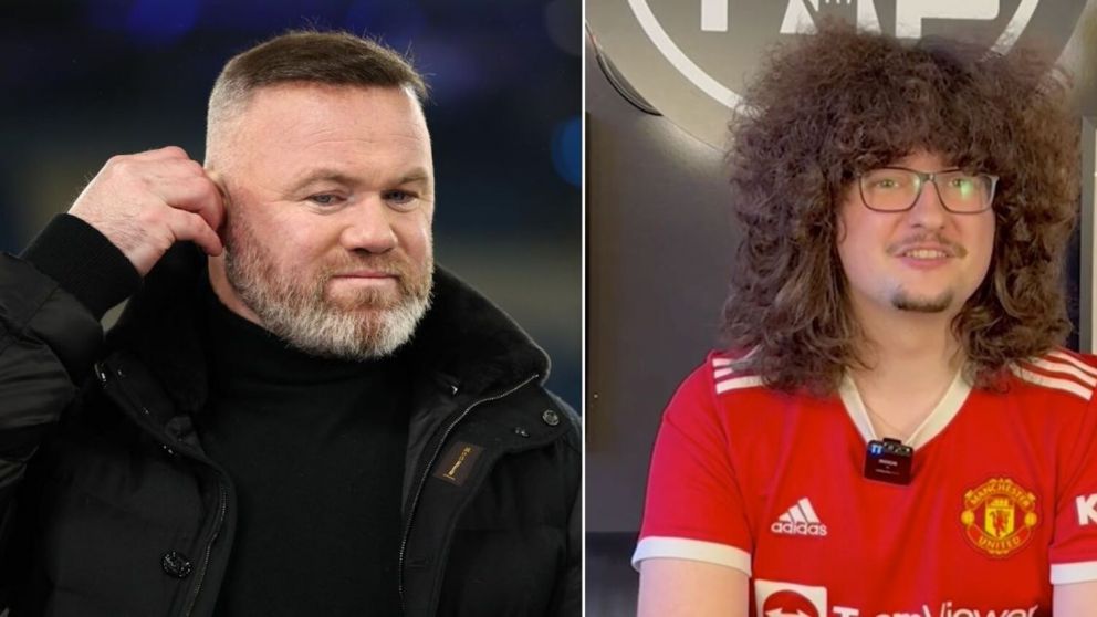 Rooney se hart� del hincha viral y lo quiere lo m�s lejos posible del Manchester United.