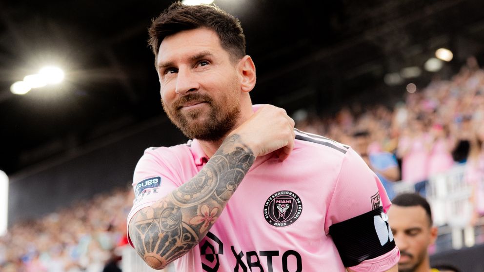El astro argentino sufri� un inconveniente f�sico.