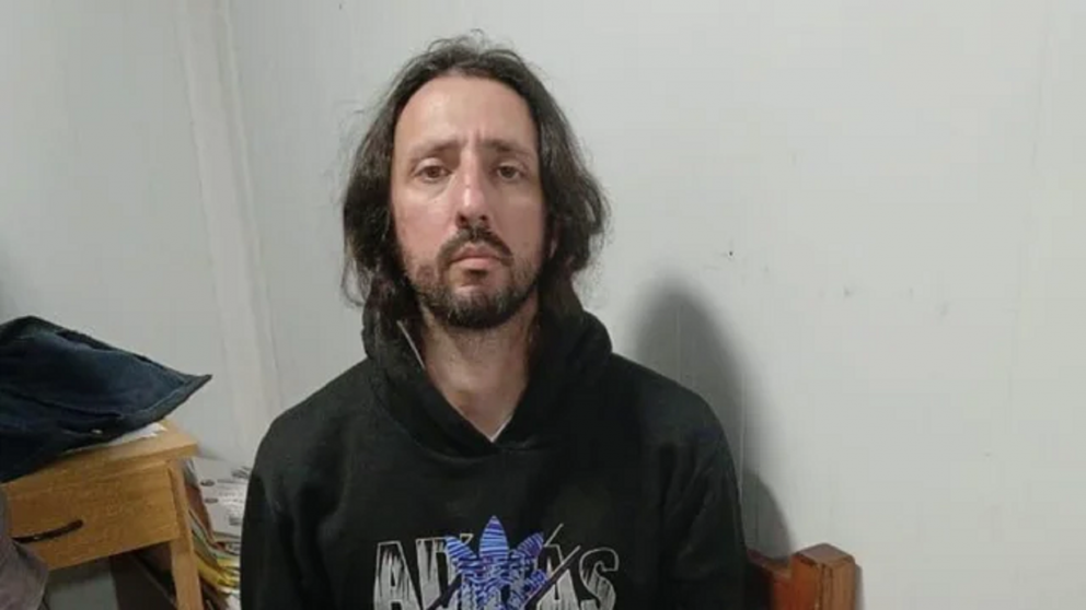 Pablo Laurta fue trasladado a la Jefatura Departamental de Policía de Concordia