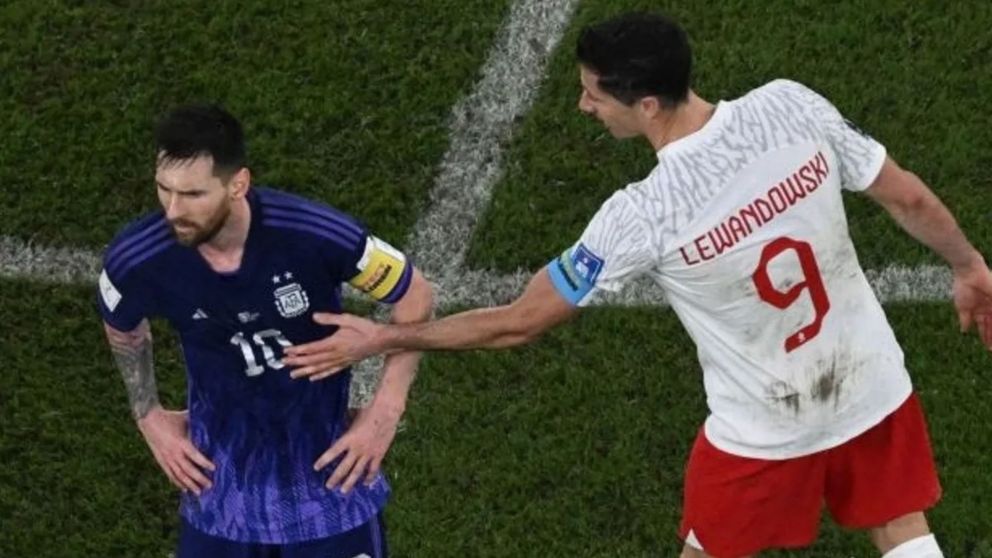 Lionel Messi y Robert Lewandowski, no se bancan mucho y podrían volver a ser rivales.