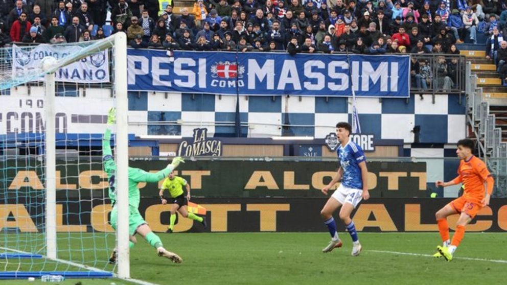 Fiorentina sorprendió a un desconocido Como.