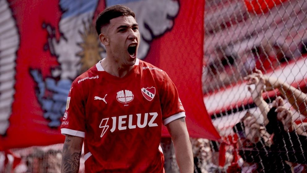Se confirm� el desgarro de Santiago Montiel en Independiente.