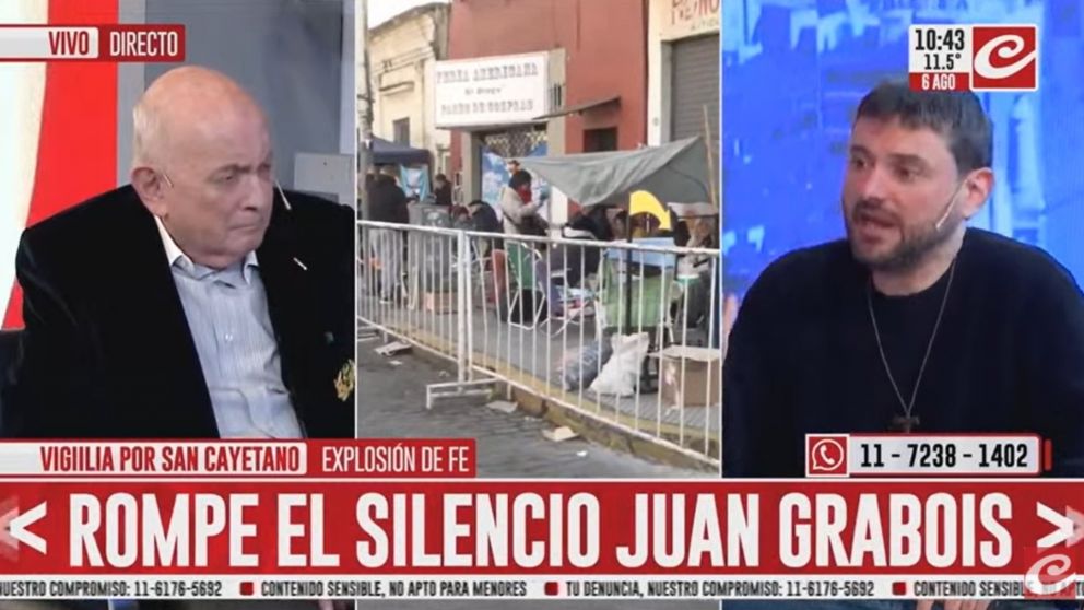 Juan Grabois realizó una dura crítica al Gobierno de Javier Milei (Crónica HD).