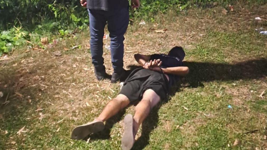 El sujeto que fue detenido acusado de secuestro.