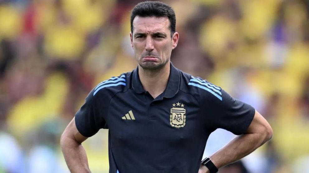 Lionel Scaloni preocupado por la situación de varios jugadores de la Selección Argentina.