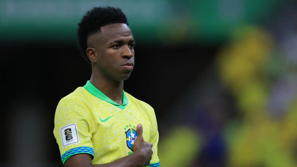 Vinicius es uno de los titulares indiscutidos de la Selección de Brasil.