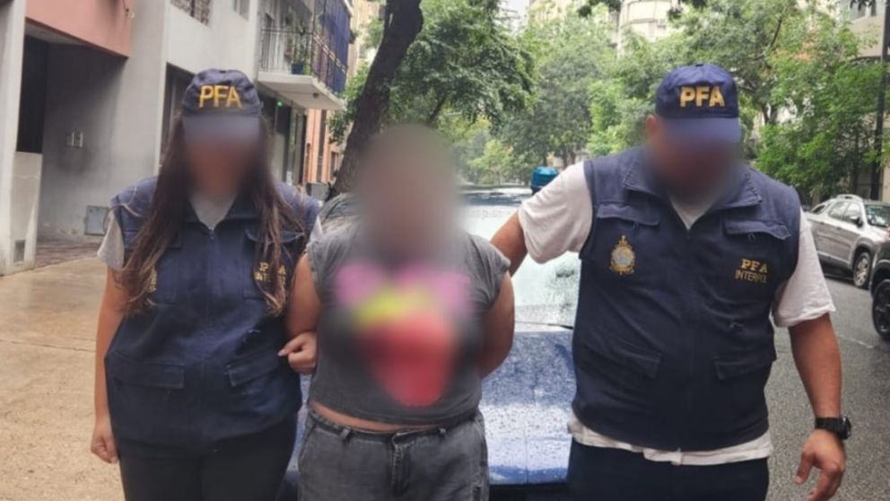 La ladrona tenía pedido de captura internacional.