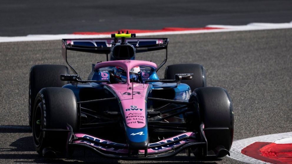 Franco Colapinto sigue probando su Alpine de cara a la temporada 2026 de la F1.
