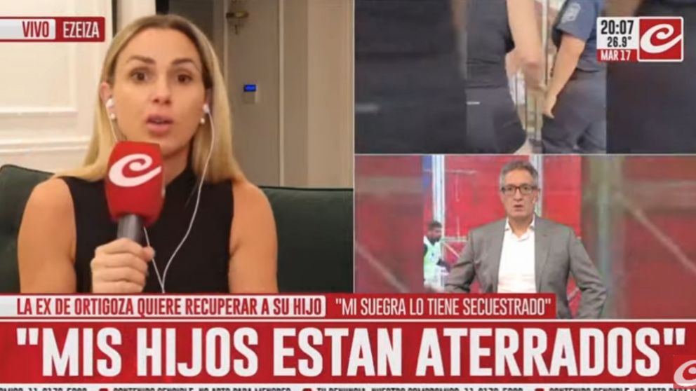 Lucila, la ex de Ortigoza, en diálogo con Crónica HD.