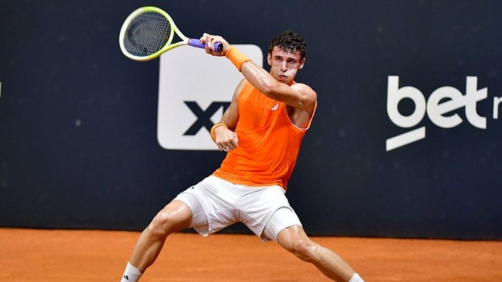 Juan Manuel Cerúdolo le ganó a Darderi, finalista del Argentina Open.