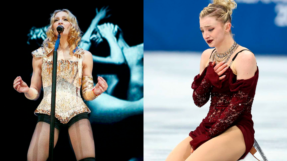 Madonna sorprendió a Amber Glenn tras su rutina con "Like a Prayer" en los Juegos Olímpicos de Invierno 2026