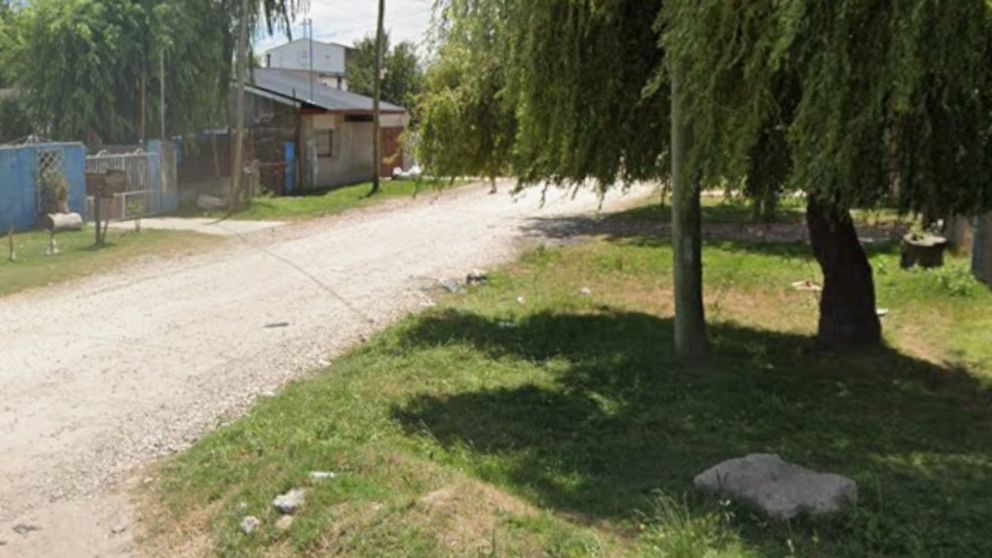 La zona en la que se produjo el asesinato.