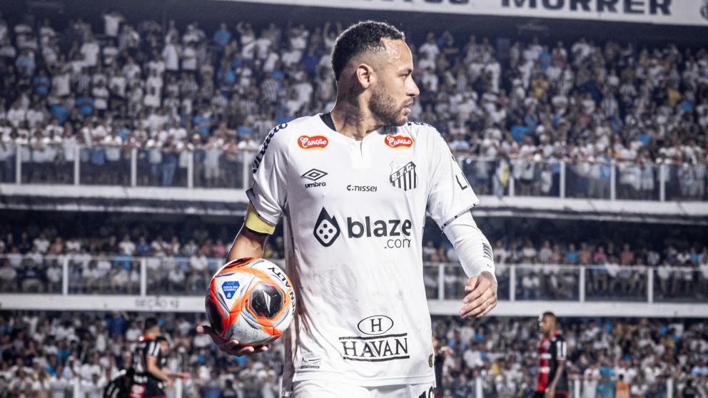 El astro brasileño viene de recuperarse de una lesión.