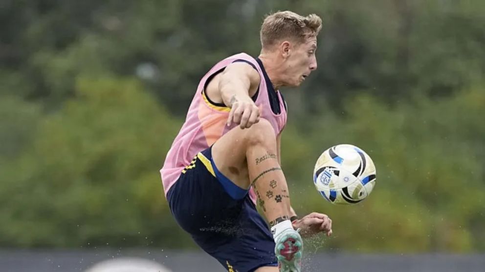 Barinaga, otro que se suma a la larga lista de lesionados de Boca.