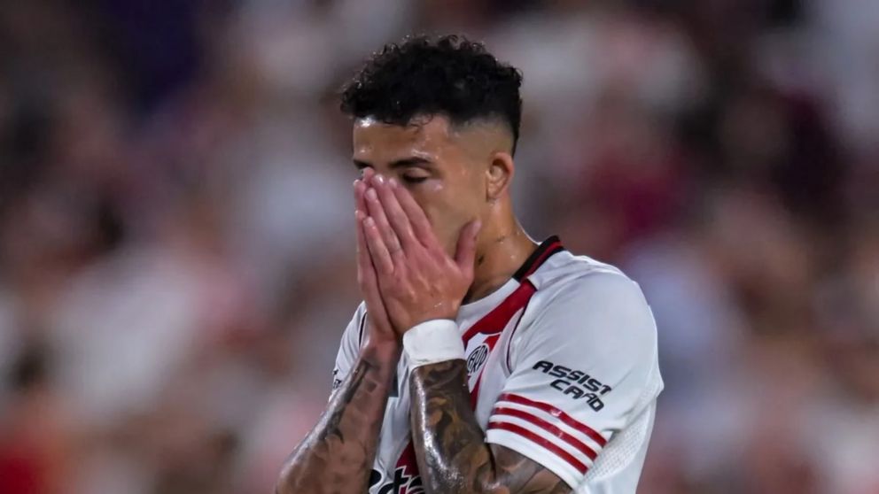 Kevin Casta�o hizo posteos tras la derrota de River.