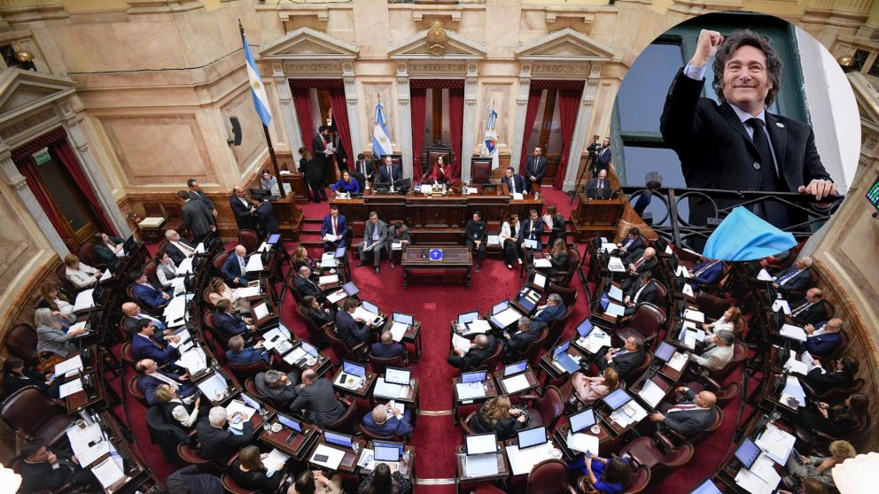 Semana clave para el Gobierno: doble sesión del Senado y tres objetivos principales para el oficialismo
