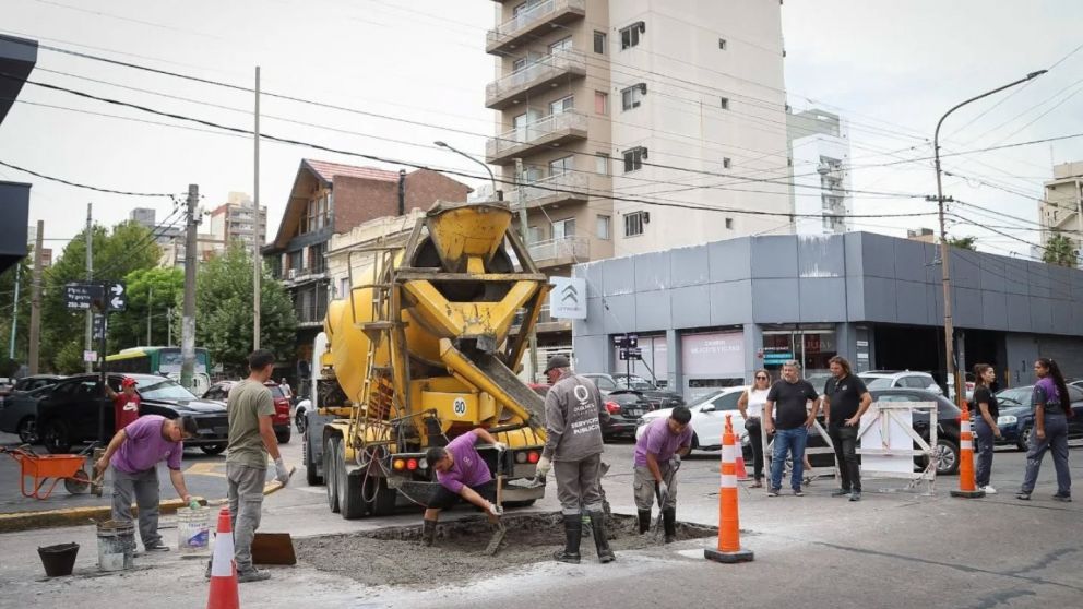Obras de bacheo en Quilmes Centro: los detalles de los trabajos