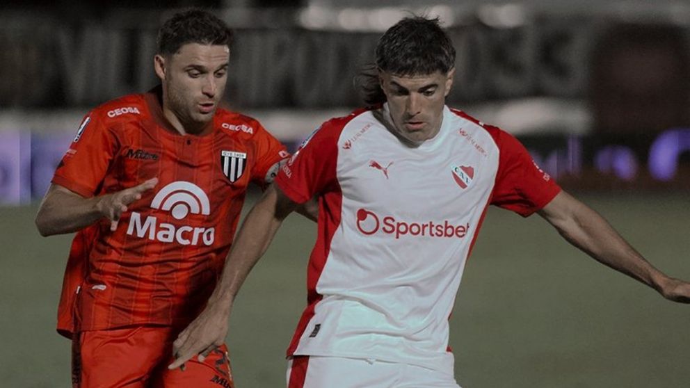 Independiente fue de menor a mayor y rescató un empate en su visita a Gimnasia de Mendoza por el Torneo Apertura