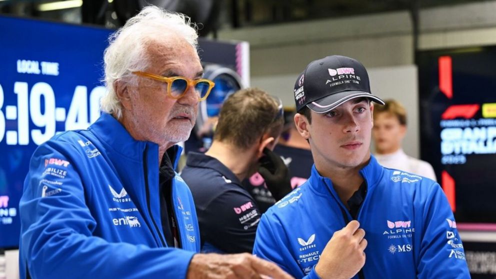 Briatore tiene bajo su ala a Colapinto, pero eso no quita que lo exija al m�ximo.