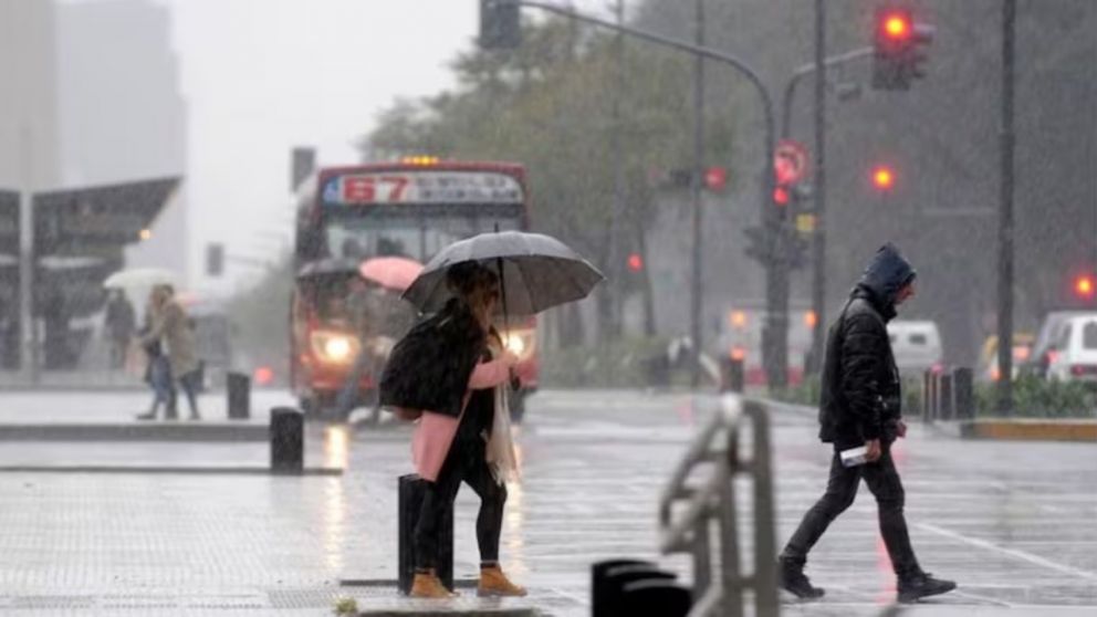 Se esperan m�s lluvias y tormentas en Buenos Aires y varias provincias durante las pr�ximas horas (imagen ilustrativa).