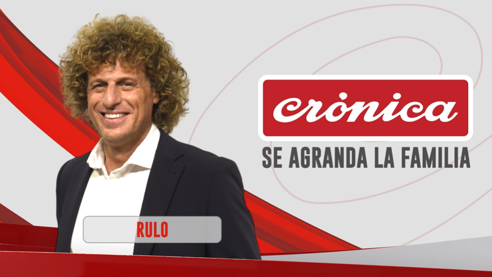 El "Rulo" Shijman, la nueva figura que llega a la pantalla de Cr�nica TV.