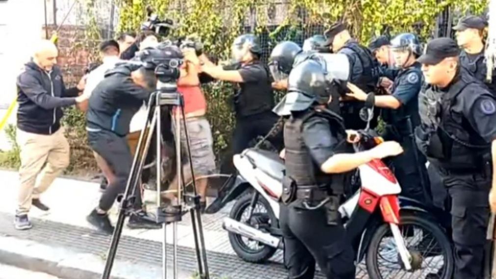 Se produjeron varias detenciones en las inmediaciones del Congreso (imagen ilustrativa).