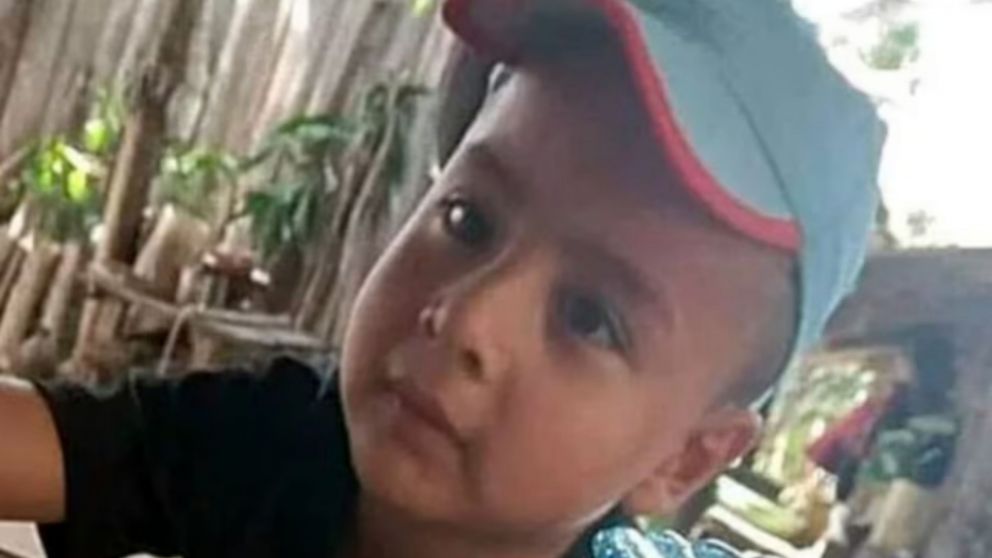 Loan Danilo Pe�a, el nene desaparecido en Corrientes.