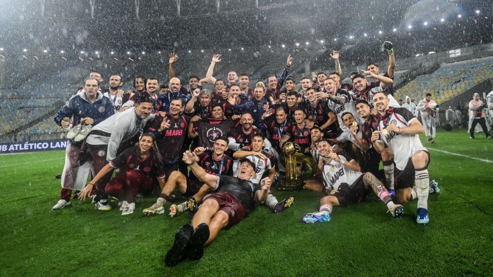 El grupo selecto al que ingresó Lanús tras ganar la Recopa Sudamericana ante Flamengo