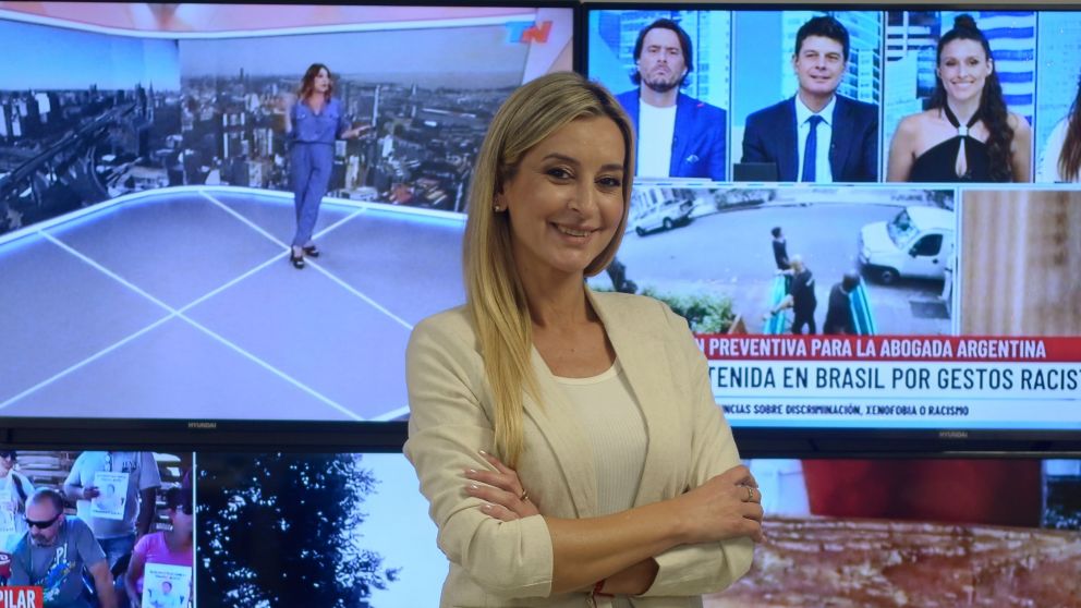 Mariela fernandez, una de las figuras de Cr�nica TV.
