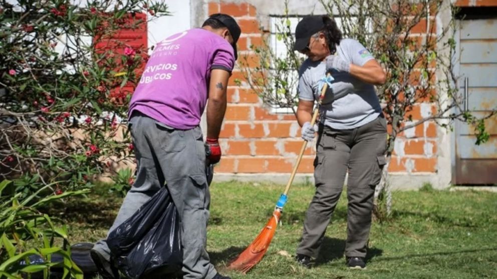 El Municipio reforzó tareas de mantenimiento en el barrio Papelero