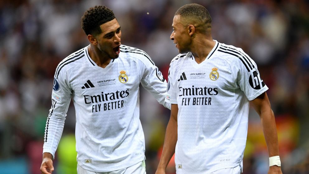 Kylian Mbappé y Jude Bellingham en duda en el Real Madrid.