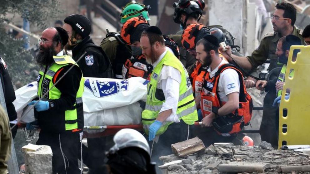 Autoridades israelíes confirmaron los fallecidos por ataques de Irán. (Foto: AFP)