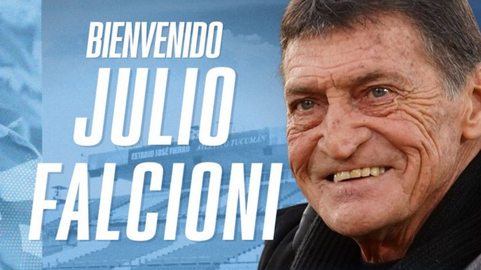 Atlético Tucumán oficializó la llegada de Julio Falcioni como nuevo entrenador de Atlético Tucumán.