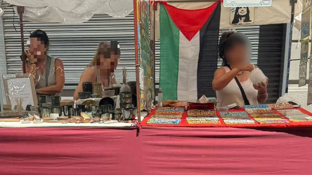 La agresión antisemita ocurrió en la Feria de San Telmo.