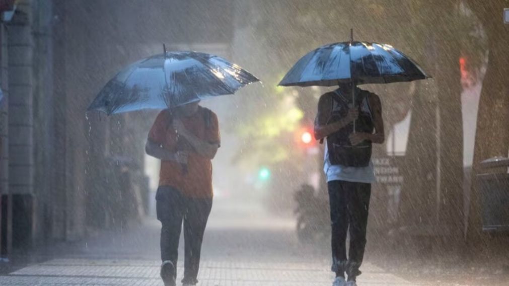 Clima: hay alerta naranja y amarilla por lluvias, tormentas y vientos fuertes en varias provincias (Imagen ilustrativa).
