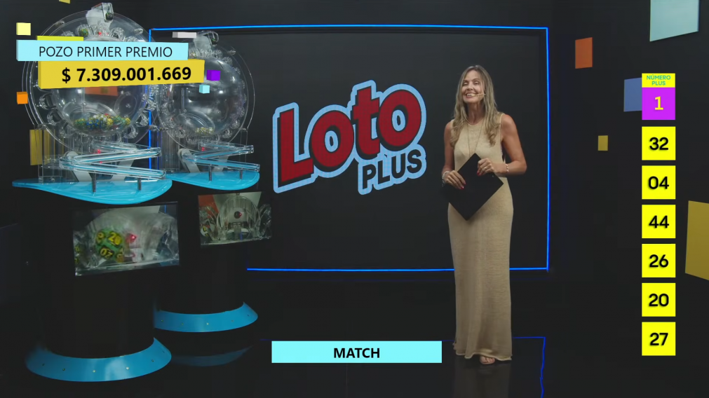 El sorteo n° 3873 del Loto Plus repartió más de $88 millones en premios.