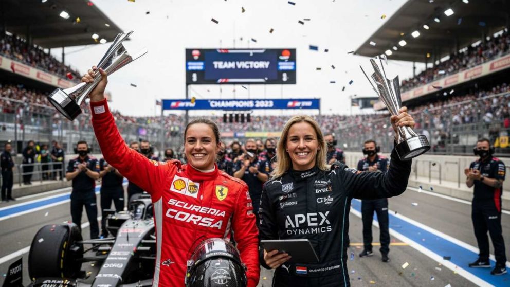 La decisión de la Fórmula 1 por el Día Internacional de la Mujer reconociendo a Laura Müller y Hannah Schmitz.
