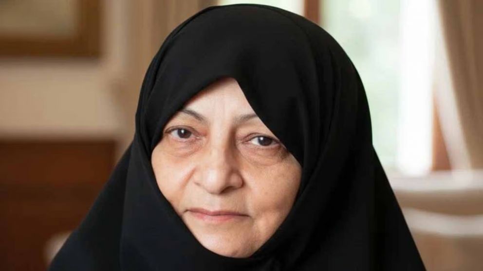 La viuda del líder supremo iraní, Ali Jamenei.